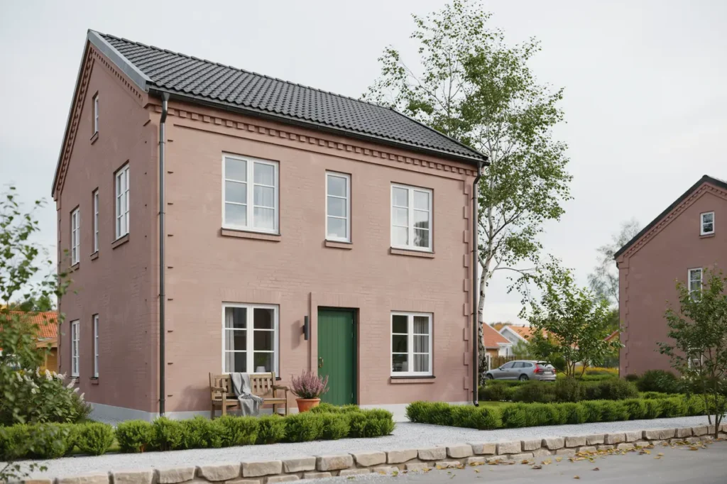 till ggsisolering av fasad och ytterv ggar p radhus i salem r nninge