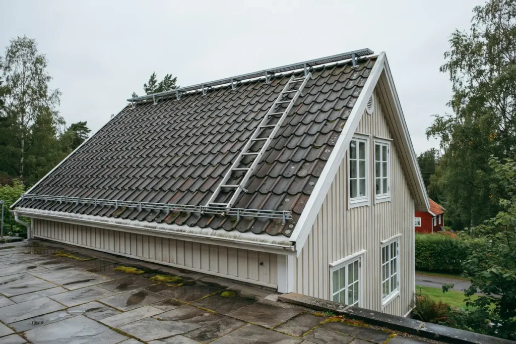 taks kerhet f r villa gare n r beh vs takstege g ngbrygga och glidskydd